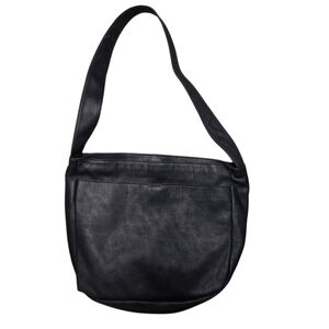 Boulder Ridge Full Grain Cowhide Black Shoulder Bag